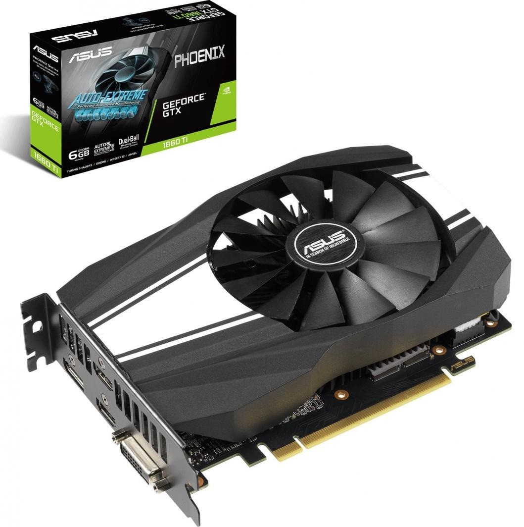 Karta graficzna GeForce GTX 1660 DVI-D/HDMI/DP