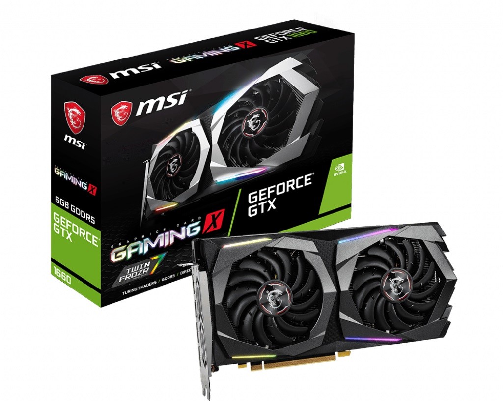 Karta graficzna GeForce GTX 1660 GAMING X 6G 192BIT GDDR5 HDMI/3DP