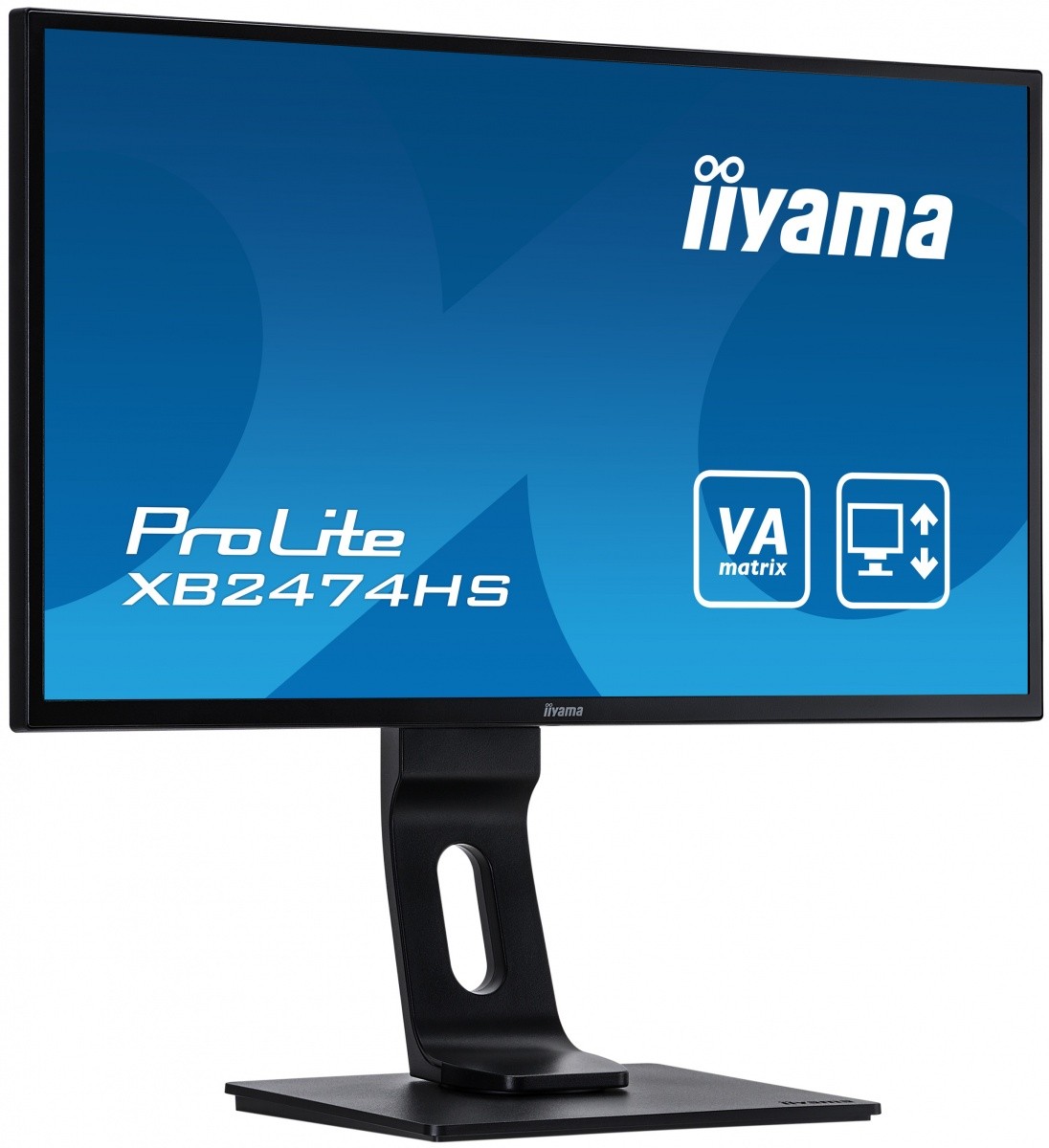 Monitor 23.6 cali XB2474HS-B2 VA,PIVOT,HDMI,DP,2x2W.