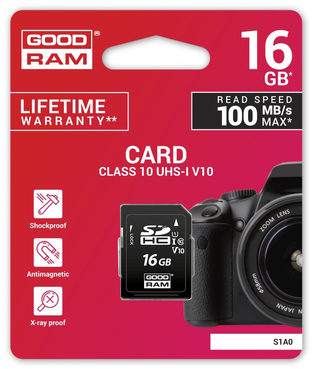 Karta SD 16GB Class 10 UHS I