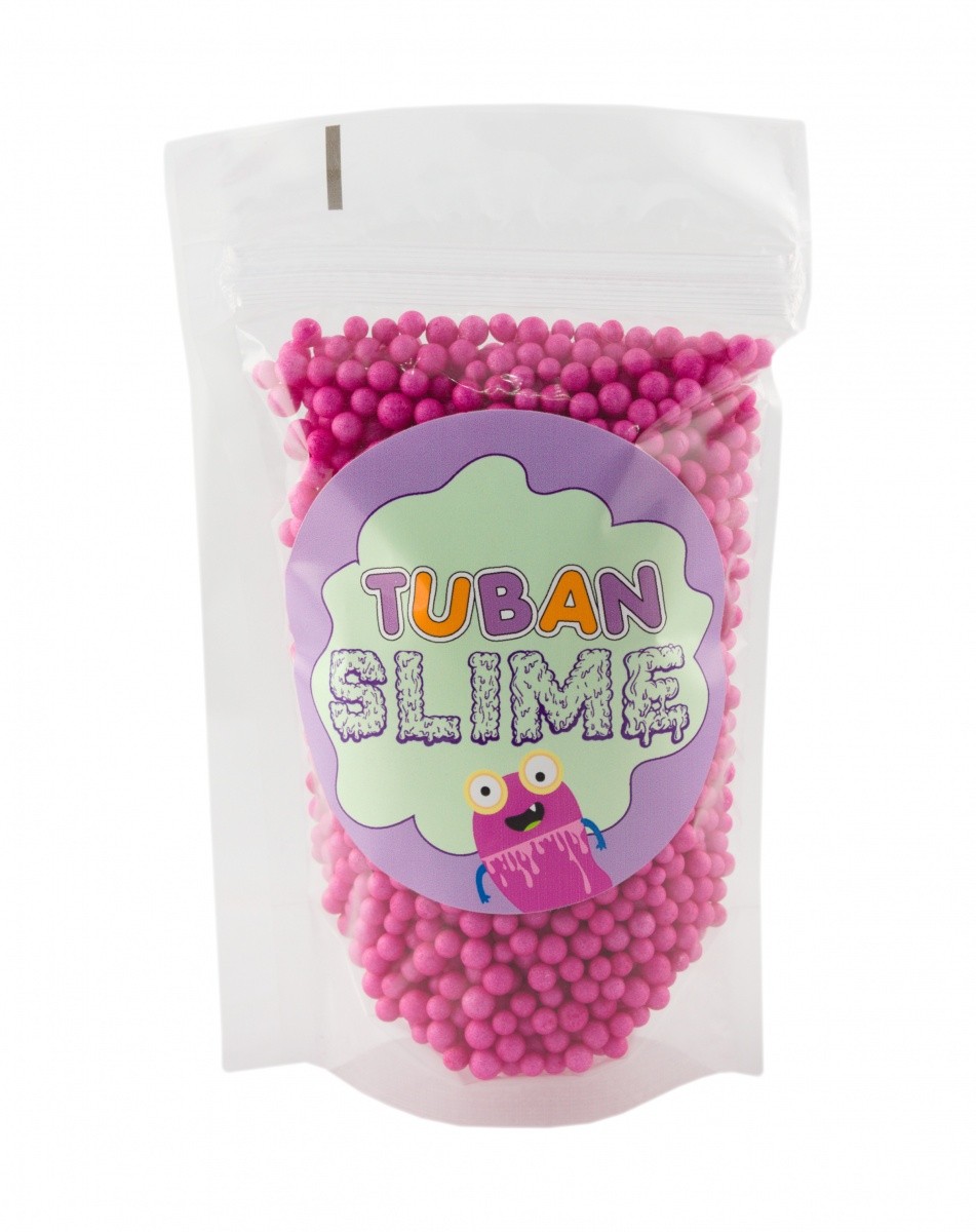 Kulki styropianowe Slime 0,2l - Fuksja