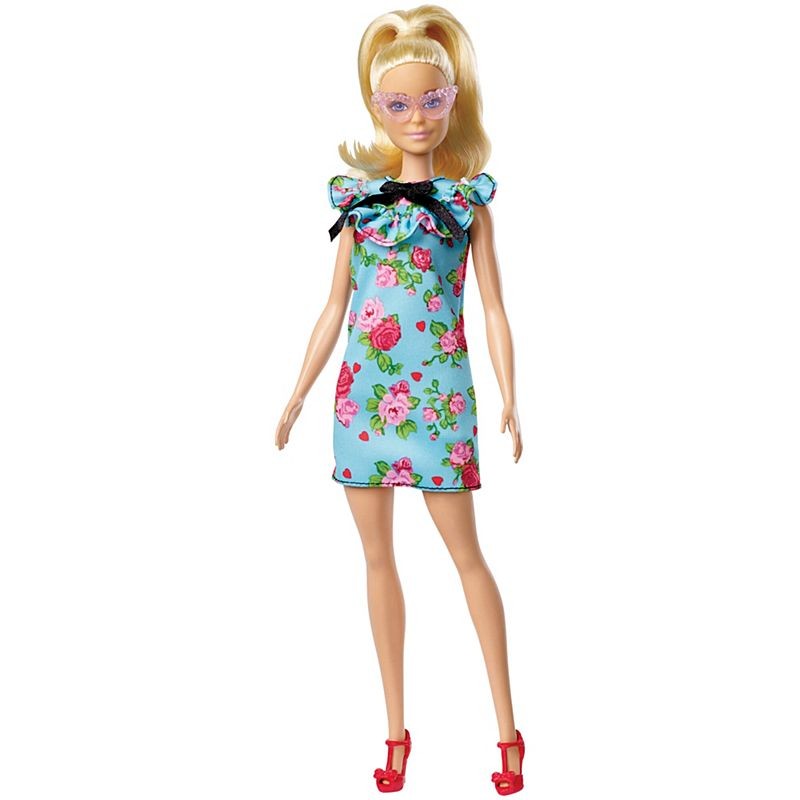 Lalka Barbie Fashionistas Sukienka w kwiaty FJF52