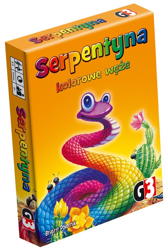 Gra Serpentyna. Kolorowe węże