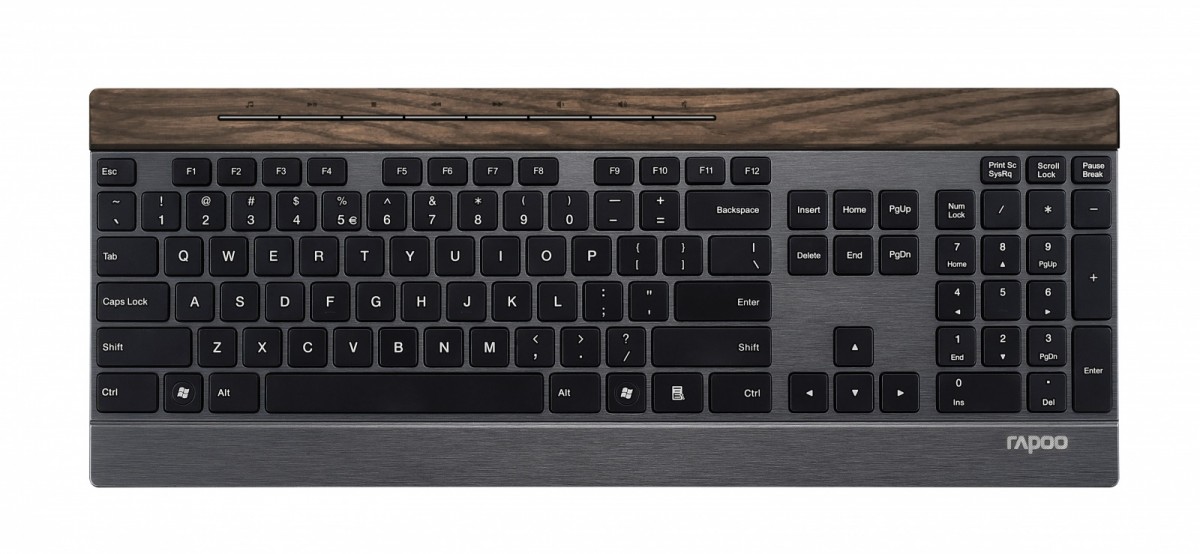 Klawiatura bezprzewodowa Multi-Mode E9260 Wood