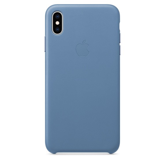 Etui skórzane iPhone XS Max - chabrowe