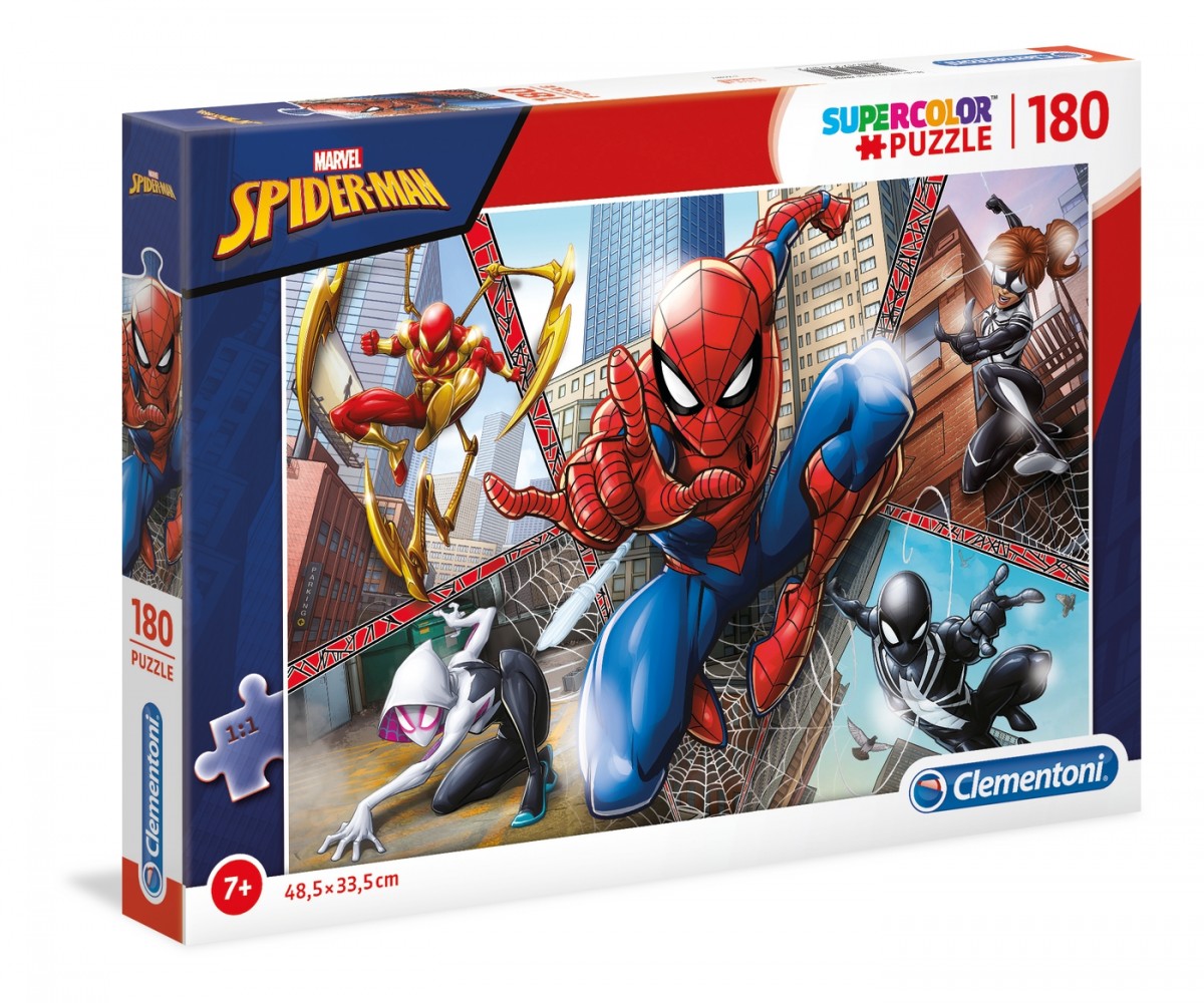 Puzzle 180 elementów Spider Man