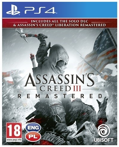 Gra PS4 Assassins Creed 3 + Liberation Remaster