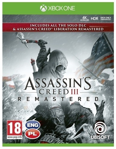 Gra XboxOne Assassins Creed 3 + Liberation Remaster