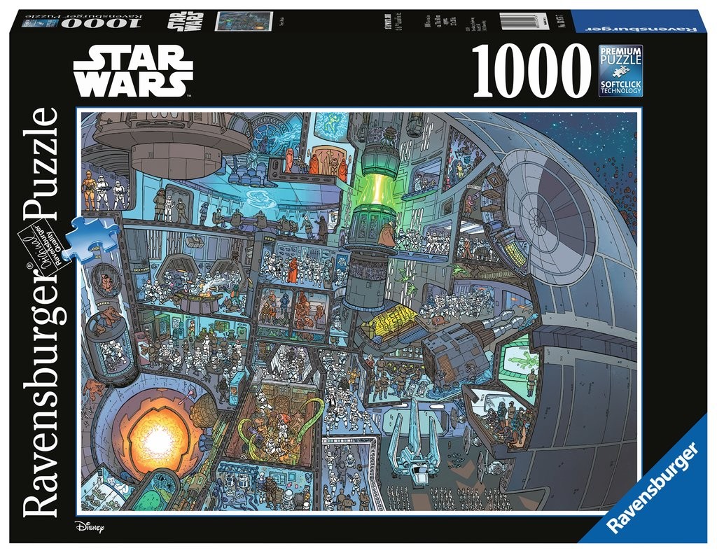 Puzzle 1000 elementów - Star Wars, Gdzie jest Wookie