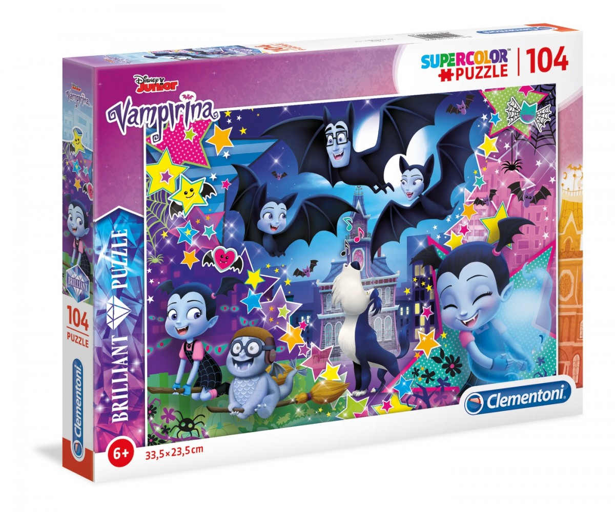 Puzzle Brilliant 104 elementy - Vampirina