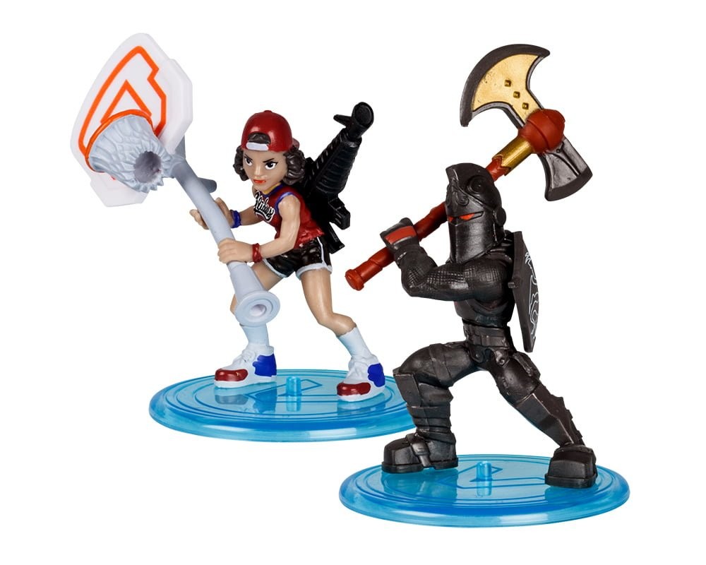 Figurki Fortnite z akcesoriami 2-pak Black Knight and Triple Threat