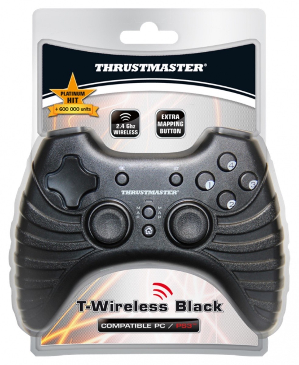 Gamepad bezprzewodowy T-wireless czarny