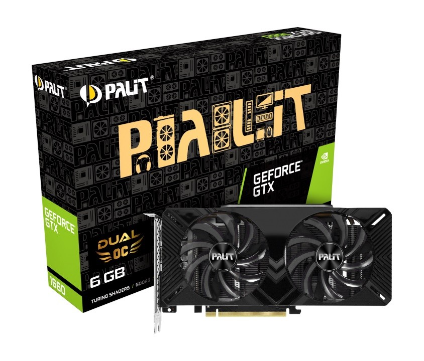 Karta graficzna GeForce GTX 1660 DUAL OC 6GB GDDR5 192bit HDMI/DP/DVI-D