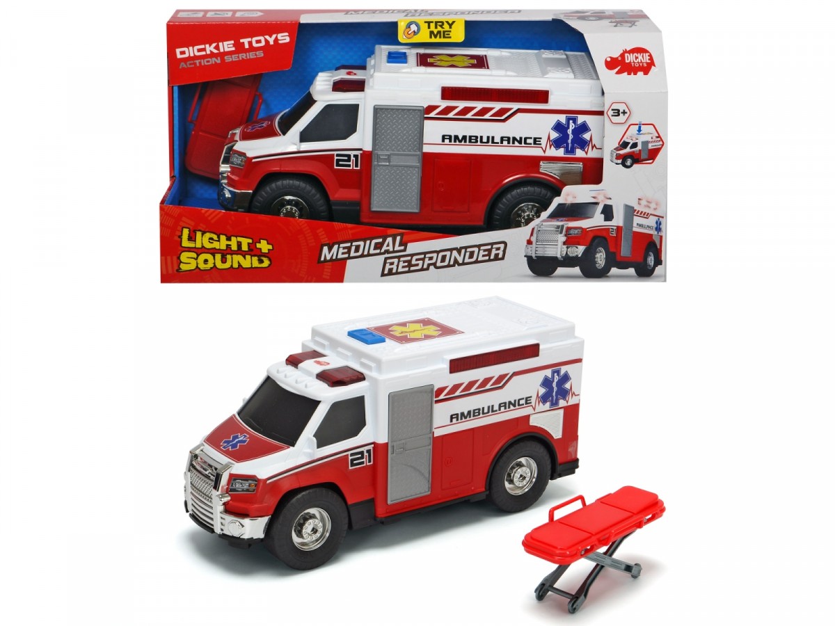 Ambulans czerwony, 30 cm