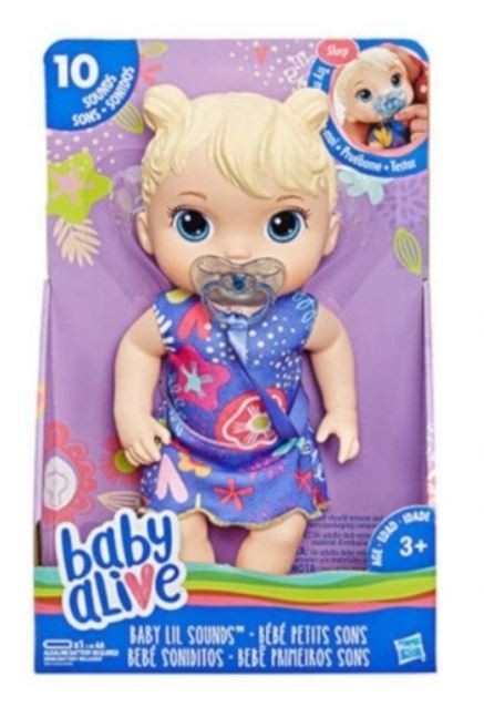 Baby Alive Lala Słodkie dźwięki Blondynka