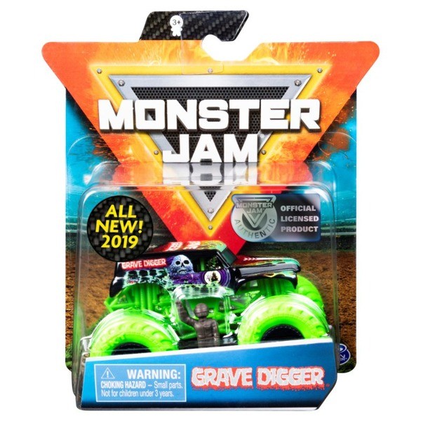 Auto MONSTER JAM 1:64 Grave Digger