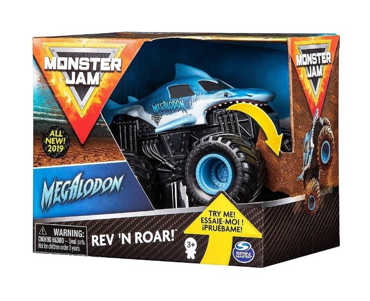 Auto MONSTER JAM 1:43 Warczące opony