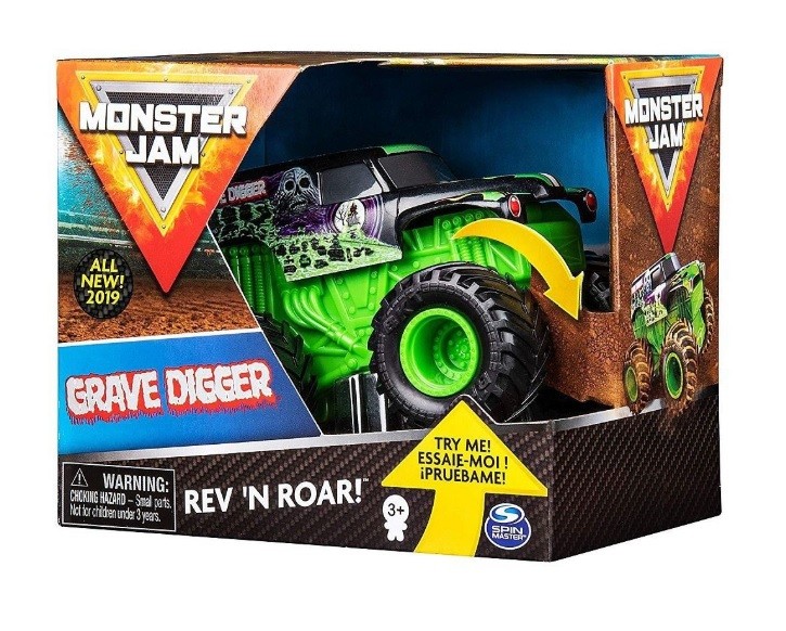 Auto MONSTER JAM 1:43 Warczące opony