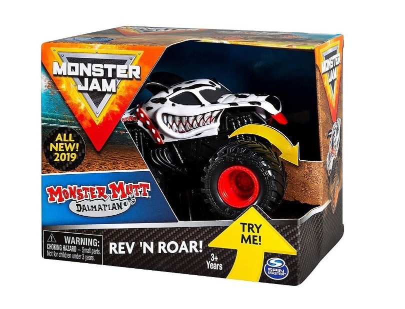 Auto MONSTER JAM 1:43 Warczące opony