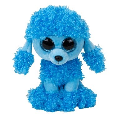 Maskotka TY Beanie Boos - Niebieski pudel Mandy 15 cm