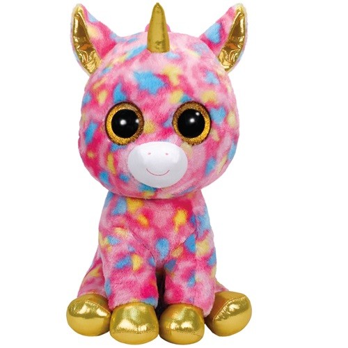 Maskotka TY Beanie Boos Wielobarwny jednorożec 62 cm