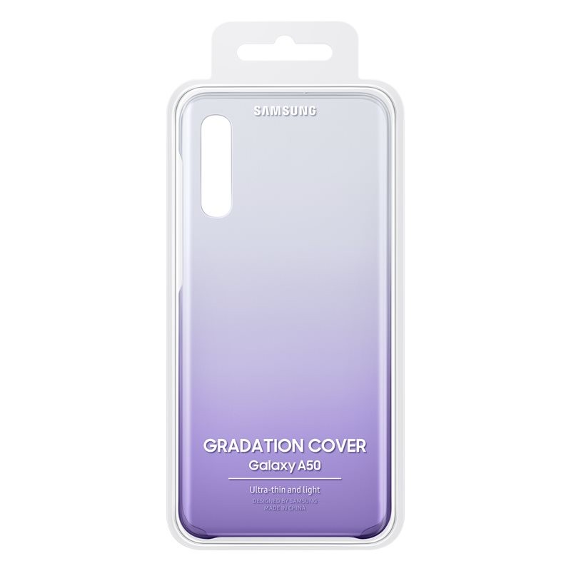 Etui Gradation Cover do Galaxy A50 fioletowe