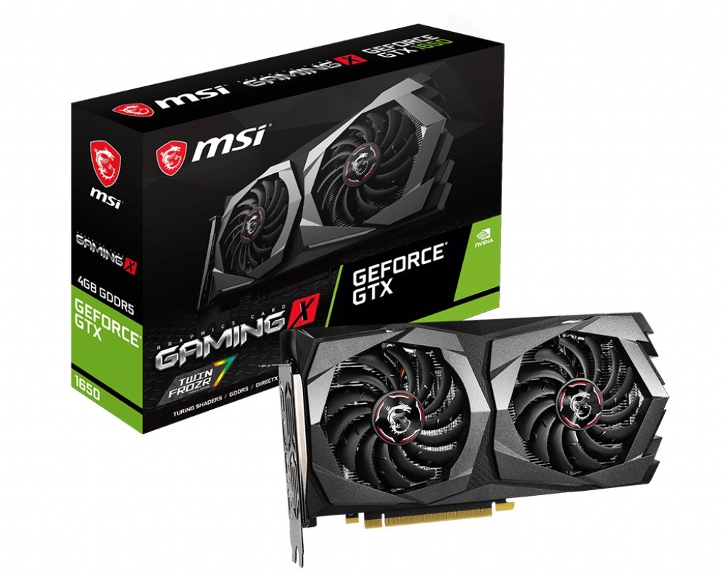 Karta graficzna GeForce GTX 1650 GAMING X 4G 128bit GDDR5 HDMI/2DP