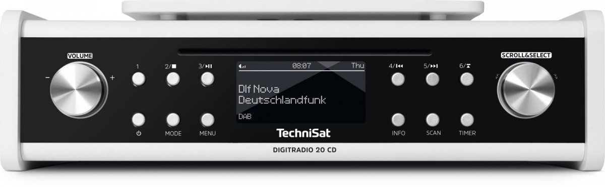  Radio cyfrowe Digitradio 20 CD DAB+ do zabudowy