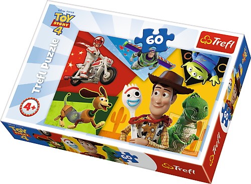 Puzzle 60 elementów - Toy Story, Stworzeni do zabawy