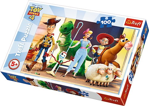 Puzzle 100 elementów - Toy Story, Bawmy się!