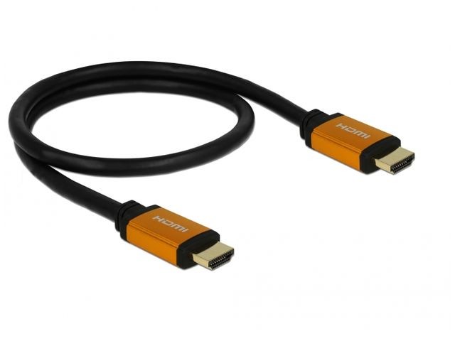 Kabel HDMI M/M v2.1 8K 60Hz czarny 0,5m 