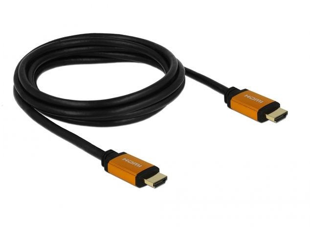 Kabel HDMI M/M v2.1 8K 60Hz czarny 2m 