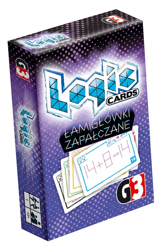 Gra Logic Cards - Łamigłówki zapałczane (PL)