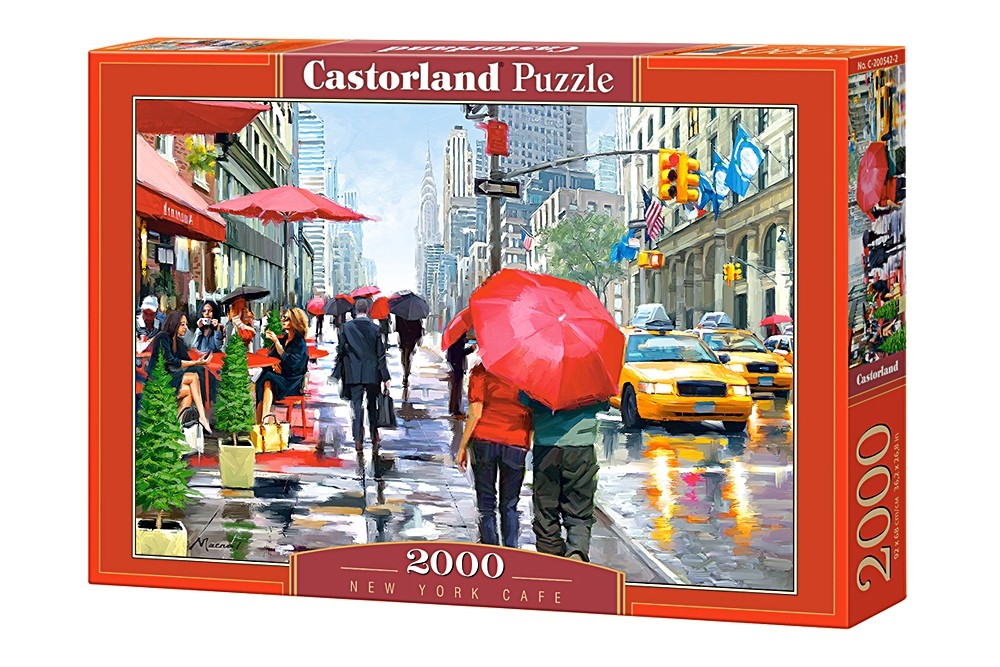 Puzzle 2000 elementów - New York Cafe