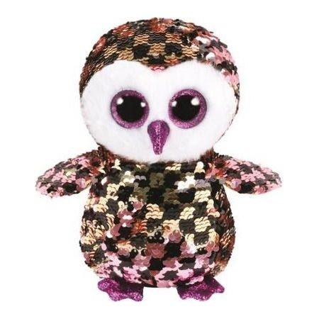 Maskotka TY Beanie Boos Flippables Sowa 15 cm