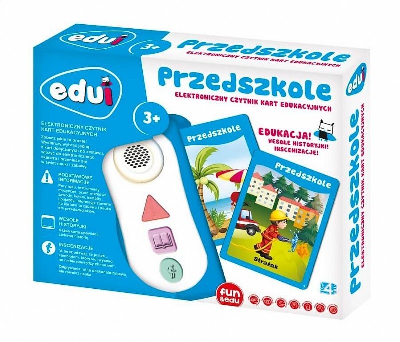 Elektroniczny czytnik kart edukacyjnych EDUI Przedszkole