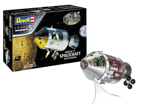 Model plastikowy Statek kosmiczny Apollo 11