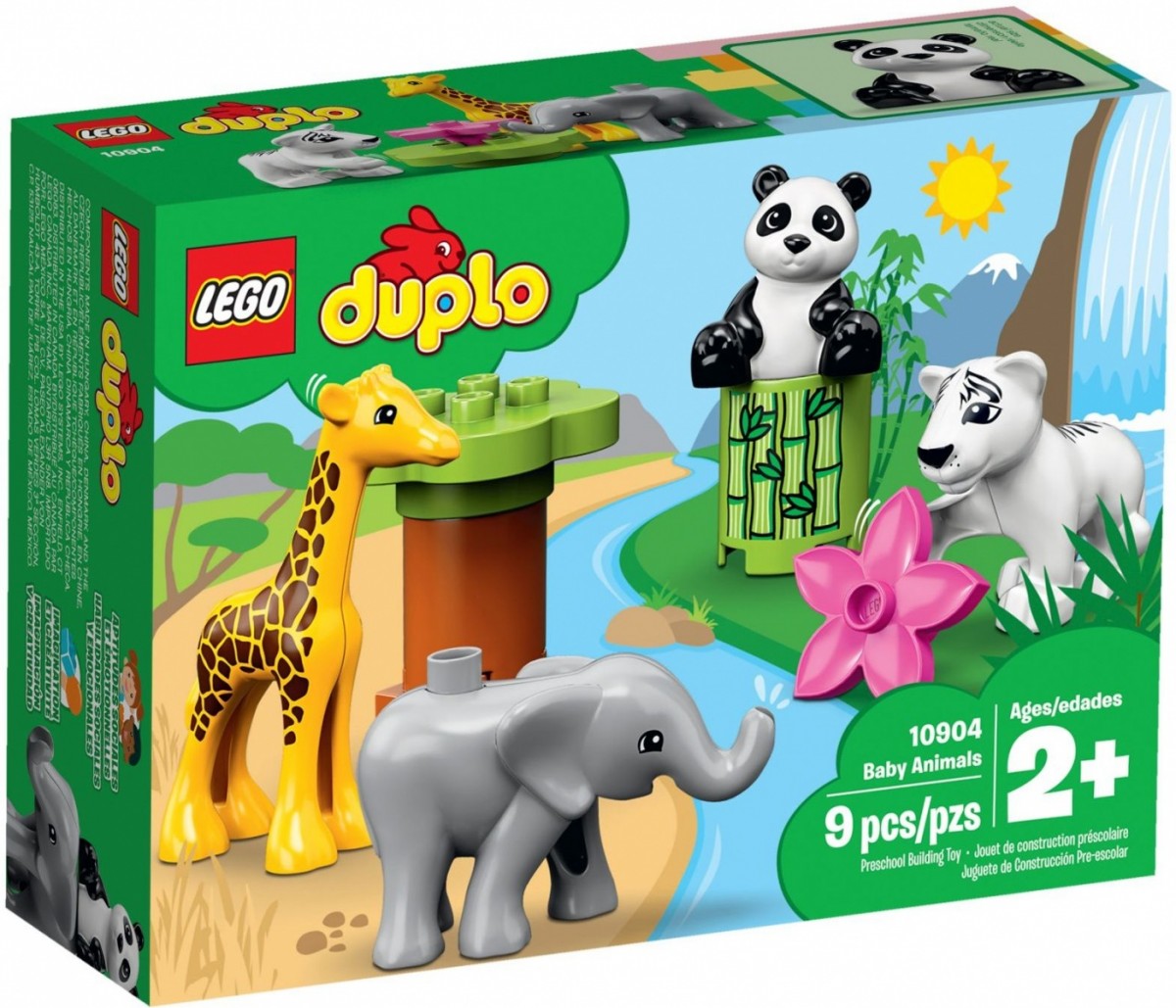 Klocki DUPLO Małe zwierzątka