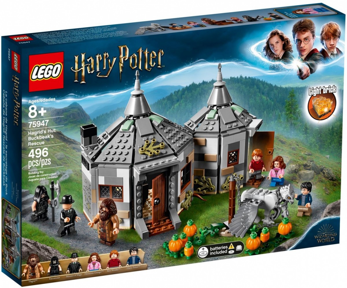 Klocki Harry Potter Chatka Hagrida: na ratunek Hardodziobowi