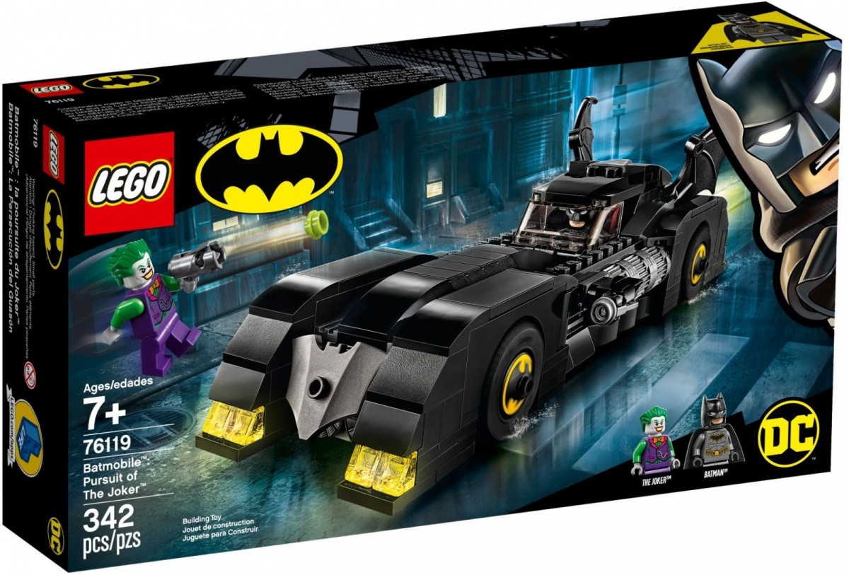 Klocki Super Heroes Batmobile: w pogoni za Jokerem