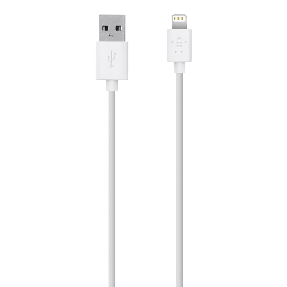 Kabel USB-A - Lightning MFi 1,2m biały