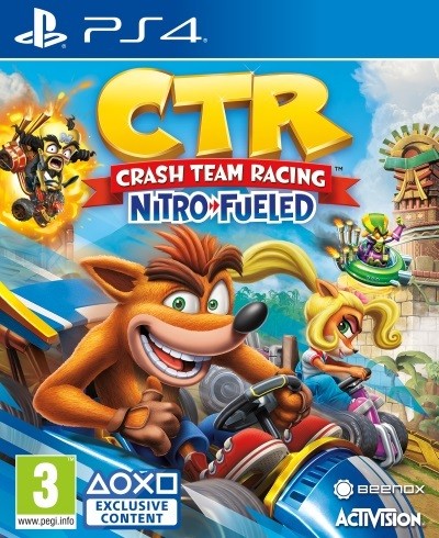 Gra PS4 Crash Team Racing Nitro-Fueled