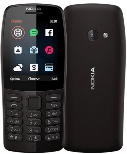 Telefon 210 Dual Sim czarny