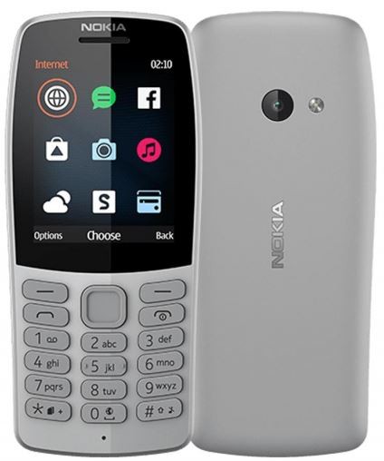 Telefon 210 Dual Sim szary