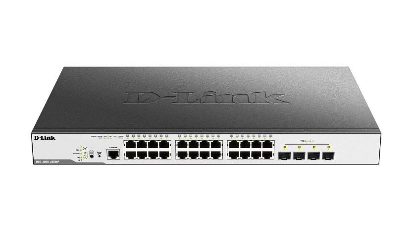 Przełącznik Smart DGS-3000-28XMP Switch 24xGE PoE 4xSFP+