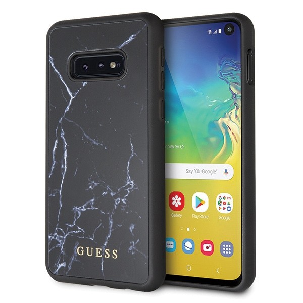 Etui Hardcase GUHCS10LHYMABK Samsung G970 S10e czarny Marble