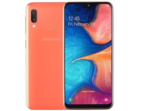 Smartfon GALAXY A20e DS 3/32GB Koralowy