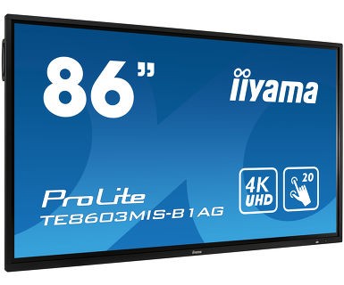 Monitor interaktywny 86 TE8603MIS-B1AG INFRARED,4K,24/7,USB