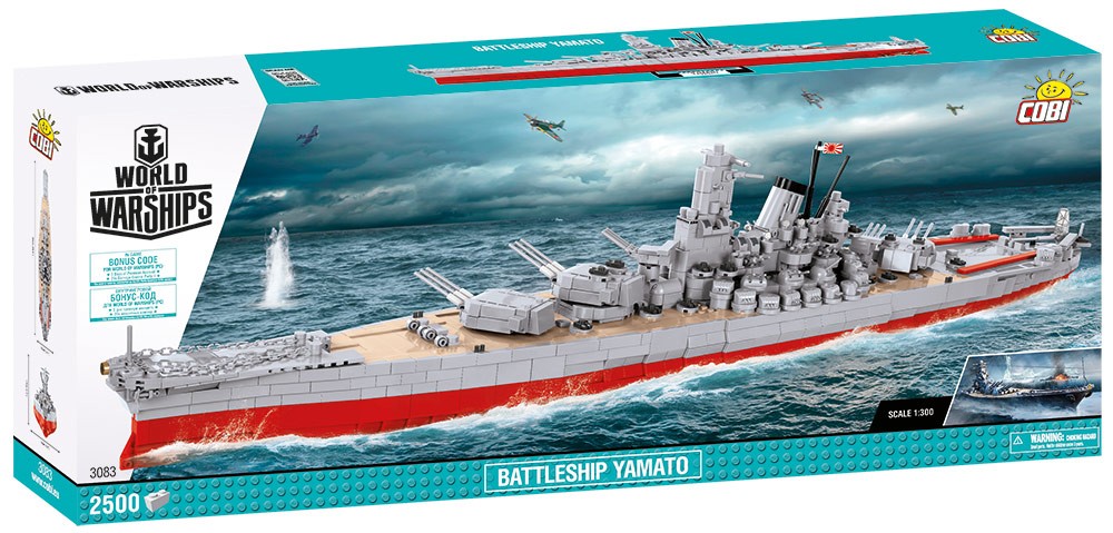 Klocki World of Warships Battleship Yamato