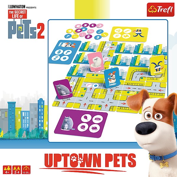 Gra Uptown Pets  - Sekretne życie zwierzaków domowych 2